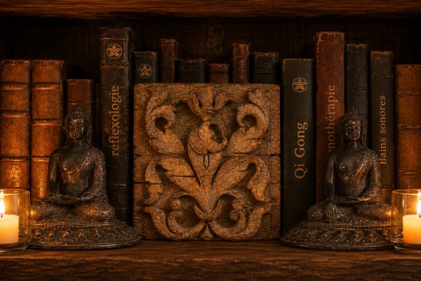 bibliothèque boudha